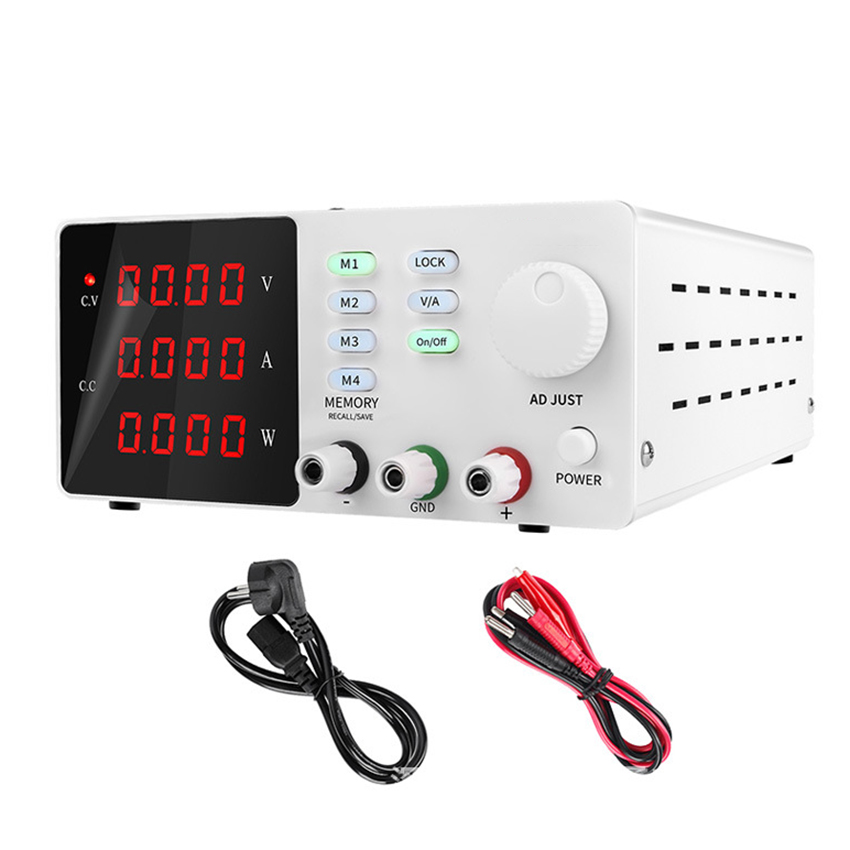 High Precision Adjustable Lab Power Supply 120V 3A - Alimentatore regolato programmabile da laboratorio 30V