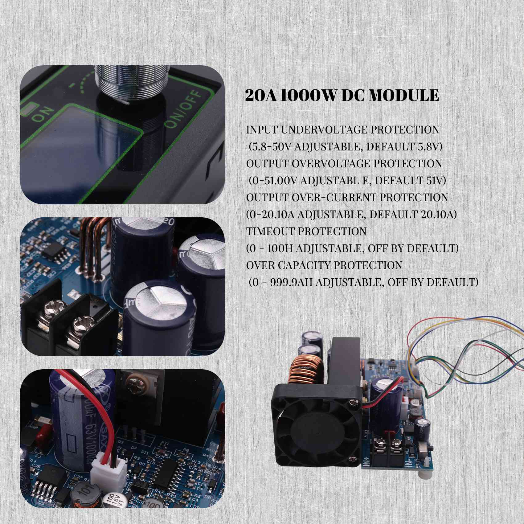[NEWA76K!】 WZ5020L 20A 1000W C - Step Down Dc Power Supply Module 1000W recensione e prezzo